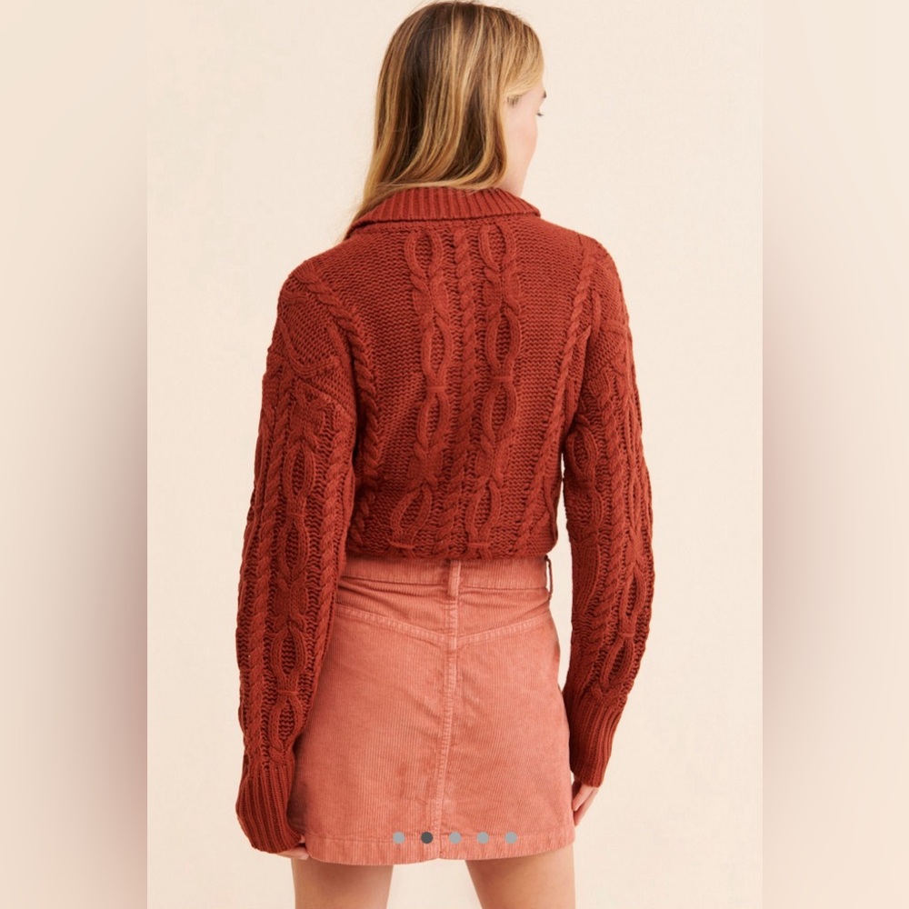 Free People  Ray Cord  Mini Skirt - Picture 5 of 8